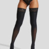 Opaque PU Bow Hold Ups