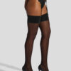 Shimmer Plain Top Stockings - Image 3