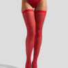 Plain Top Diamante Hold Ups