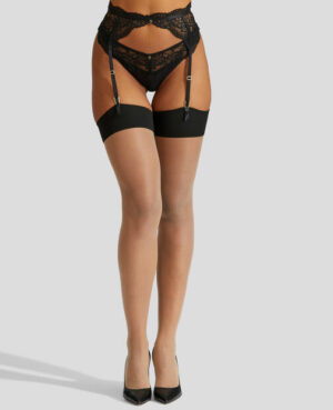 Plain Top Seamed Stockings