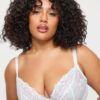 Sexy Lace Fuller Bust Non Padded Plunge Bra - Image 21