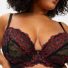 Sexy Lace Fuller Bust Non Padded Plunge Bra