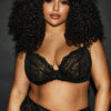 Sexy Lace Fuller Bust Non Padded Plunge Bra - Image 9