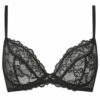 Sexy Lace Non Padded Plunge Bra - Image 2