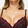 Sexy Lace Non Padded Plunge Bra - Image 14