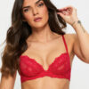 Sexy Lace Non Padded Plunge Bra - Image 18