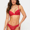 Sexy Lace Non Padded Plunge Bra - Image 16