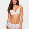 Sexy Lace Non Padded Plunge Bra - Image 6