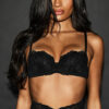 Sexy Lace Padded Balcony Bra - Image 3