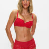 Sexy Lace Padded Balcony Bra - Image 11