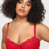 Sexy Lace Padded Balcony Bra - Image 17