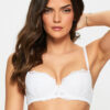 Sexy Lace Padded Balcony Bra - Image 22