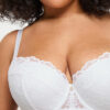 Sexy Lace Padded Balcony Bra - Image 26