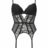 Sexy Lace Padded Basque - Image 2