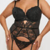 Sexy Lace Padded Basque - Image 9