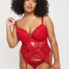 Sexy Lace Padded Basque - Image 18