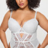 Sexy Lace Padded Basque - Image 26