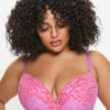 Sexy Lace Padded Plunge Bra - Image 41