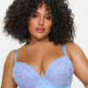 Sexy Lace Padded Plunge Bra - Image 29