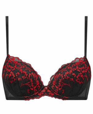 Sexy Lace Padded Plunge Bra