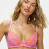 Sexy Lace Non Padded Plunge Bra - Image 3