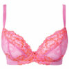Sexy Lace Non Padded Plunge Bra - Image 2