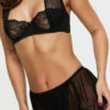 Tease Me Crotchless Set – Black - Image 5