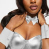Tuxedo Bunny Outfit – Silver - Image 8