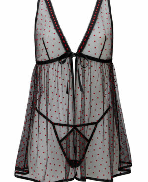 The Mesmerising Crotchless Babydoll Set