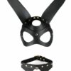 Bondage Tuxedo Bunny Mask & Collar Set - Image 3