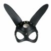 Bondage Tuxedo Bunny Mask & Collar Set - Image 6
