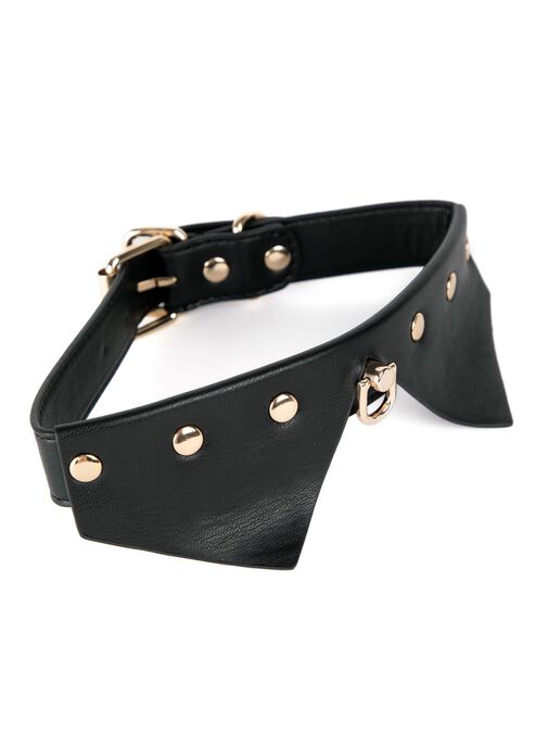 Bondage Tuxedo Bunny Mask & Collar Set
