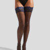 Lace Top Contrast Hold ups