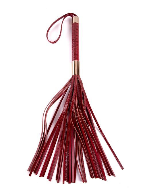 Python Faux Leather Flogger