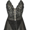 Alyssia PU Seamed Babydoll - Image 2