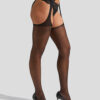 Crotchless Glossy Tights - Image 3