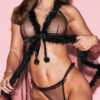 Desires At Dusk Crotchless Babydoll - Image 4