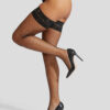 Lace Top Fishnet Hold Ups - Image 3