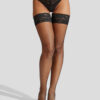Lace Top Fishnet Hold Ups