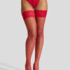 Lace Top Fishnet Hold Ups - Image 4