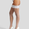 Lace Top Fishnet Hold Ups - Image 9