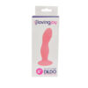 Loving Joy 6 Inch Silicone Dildo with Suction Cup Pink - Image 7