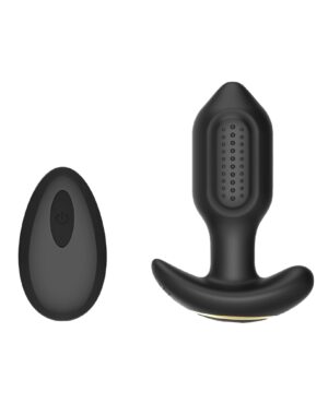 Toosh Remote Controlled Silicone Vibrating Butt Plug