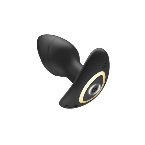 Toosh Remote Controlled Silicone Rotating & Vibrating Butt Plug - Image 9