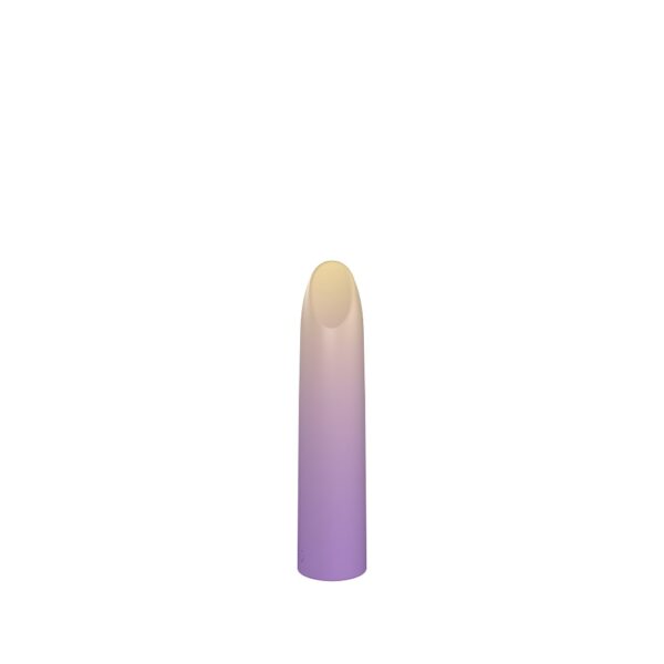 Party Color LIPPY Rechargeable Bullet Vibrator Purple - Image 3