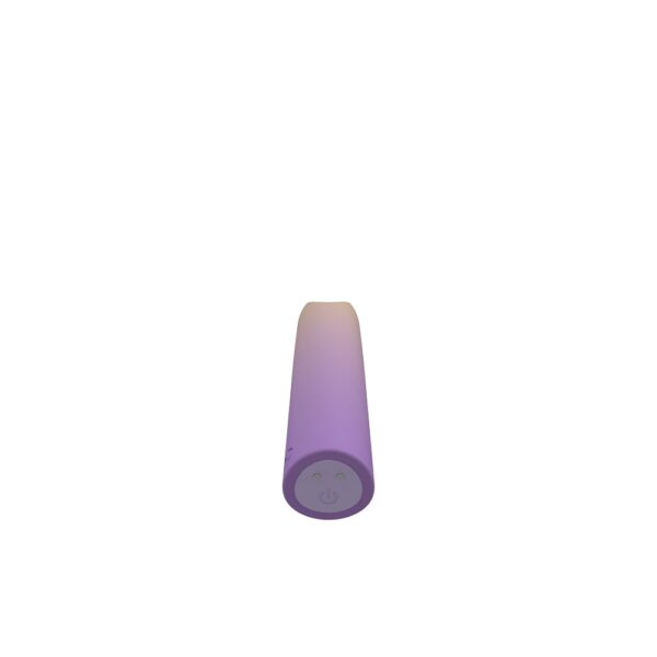 Party Color LIPPY Rechargeable Bullet Vibrator Purple - Image 5
