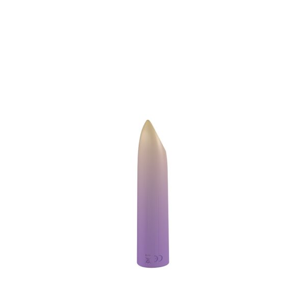 Party Color LIPPY Rechargeable Bullet Vibrator Purple - Image 9