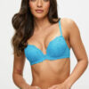 Sexy Lace Padded Plunge Bra - Image 3