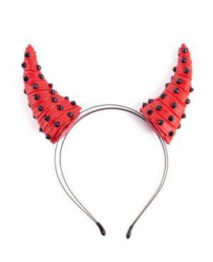 Studded Devil Horns