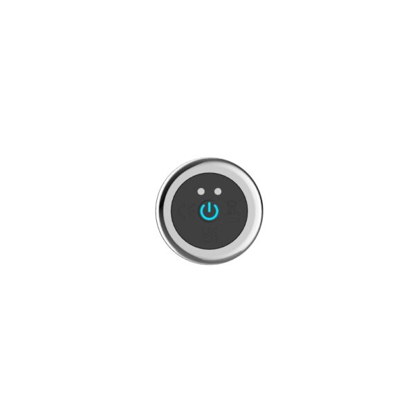 Toosh Remote Controlled Metal Vibrating Anal Plug - Image 6